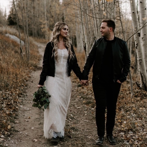 Ivylash White & Beige Embroidered Lace Maxi Dress - Picture 11 of 13